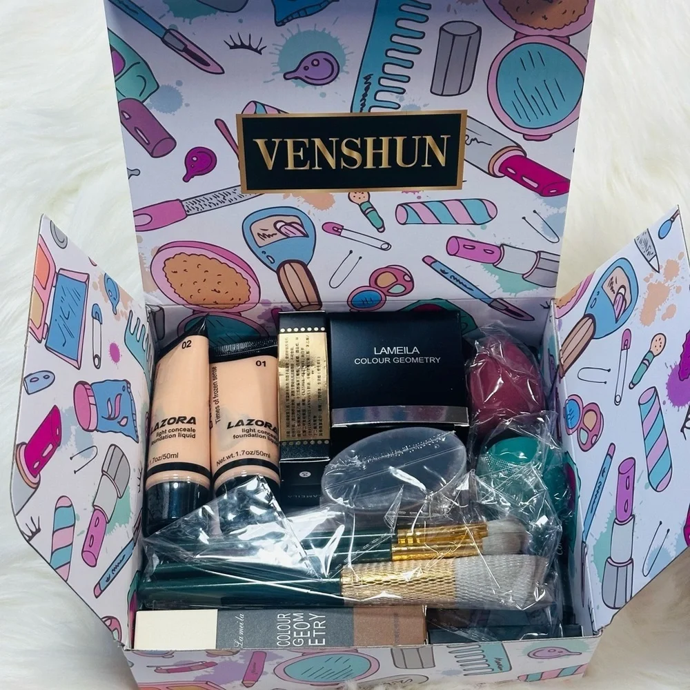 Venshun all-in-one makeup kit and gift set 23 pcs
